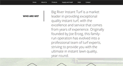 Desktop Screenshot of bigriverturf.com.au